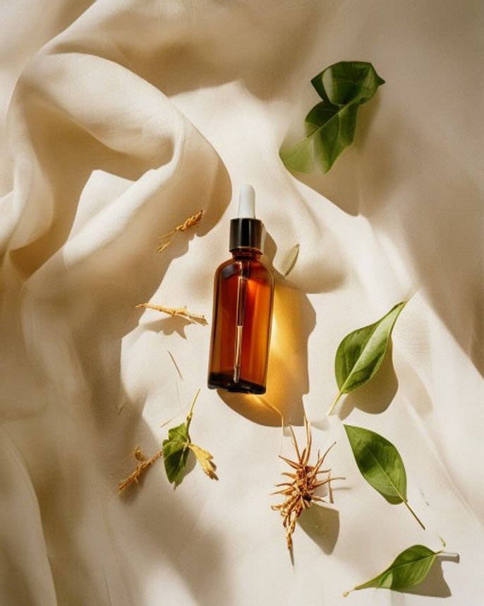 Meori Night Ritual Oil flatlay
