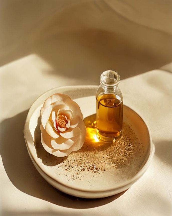 Camellia Japonica — ingredient source photograph